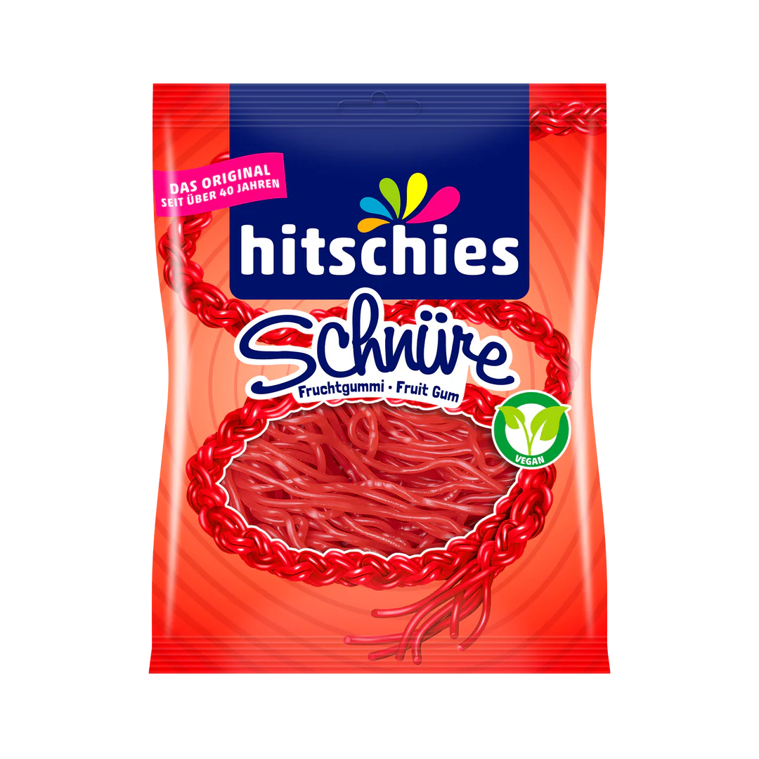 hitschies Schnüre Erdbeere 125g