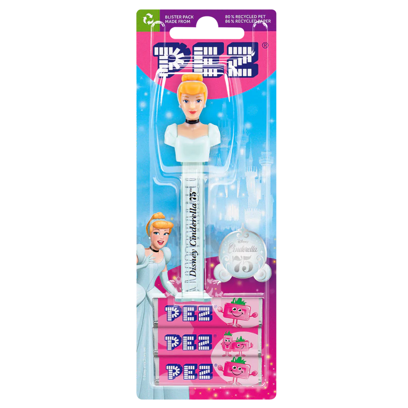 PEZ Special Cinderella 75 Jahre – Crystal Stem - Limited Edition