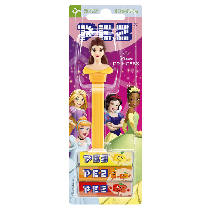 PEZ Spender Disney Prinzessinnen - Belle – Sweets-Depot PEZ Spender Disney Prinzessinnen - Belle – Sweets-Depot