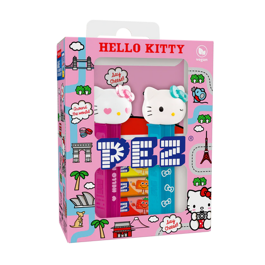 PEZ Geschenkset Hello Kitty - Verliebt und Zwinkernd