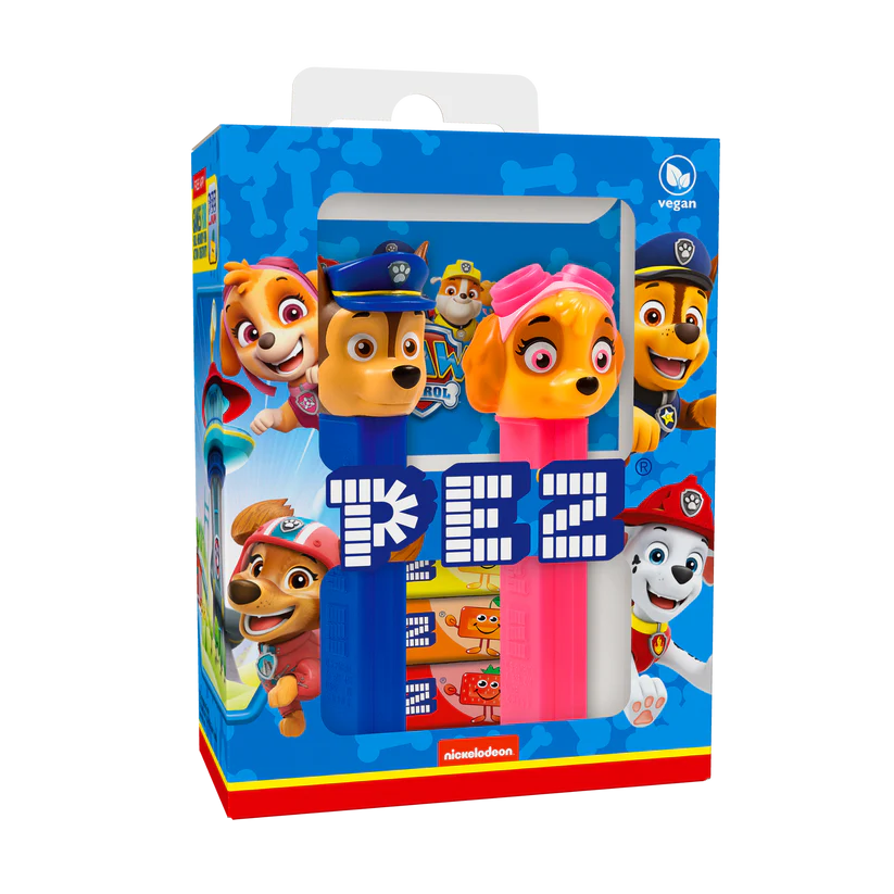 PEZ Geschenkset Paw Patrol Chase und Skye