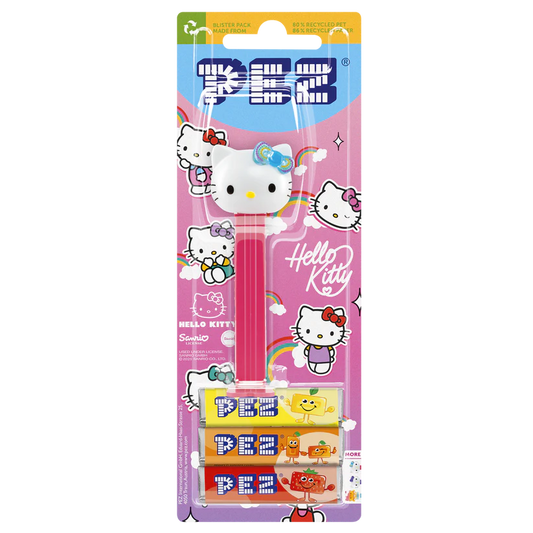 PEZ Spender Hello Kitty mit blauer Masche