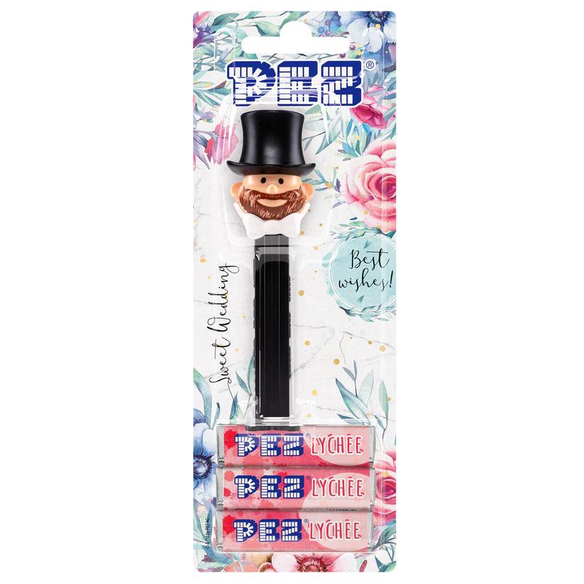 PEZ Spender Bräutigam mit Vollbart