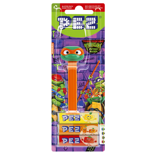 PEZ Spender Turtles  Michelangelo  NEU