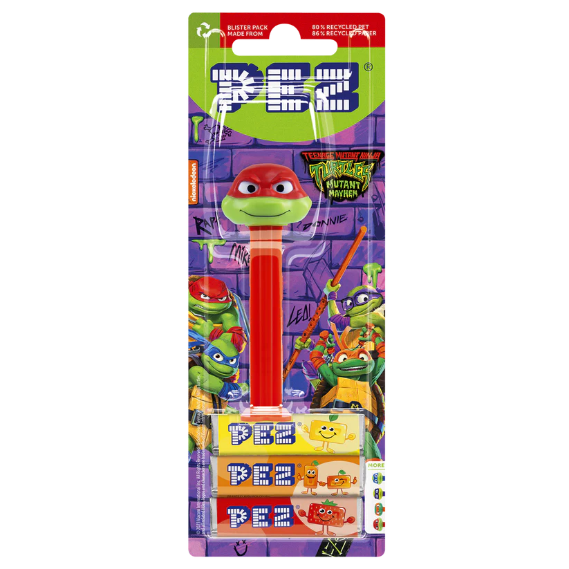 PEZ Spender Turtles Raphael NEU