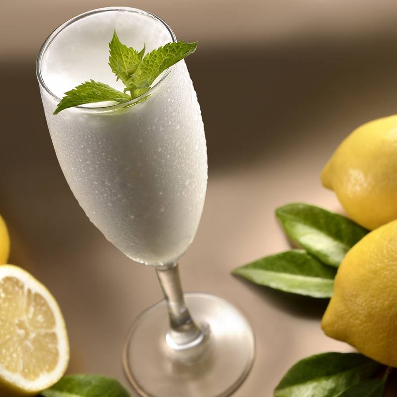 Frozen Sorbet Pulver Zitrone - 900g Beutel