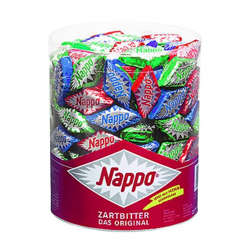 Nappo Zartbitter, Nougat , Das Original 200 Stück