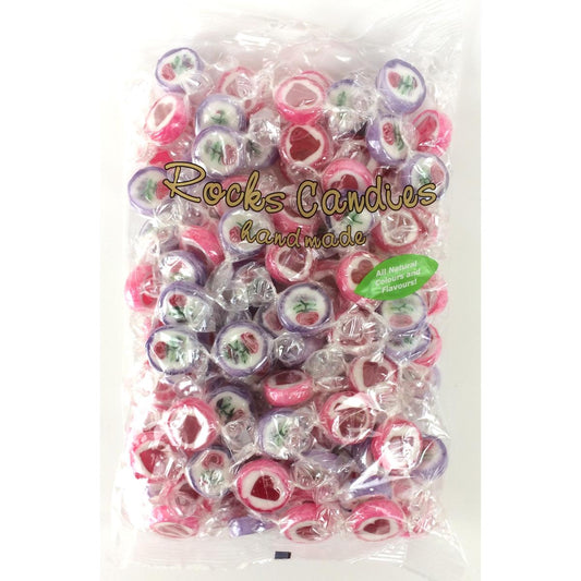 Rocks Bonbons Love Mix Rosen und Herzmotiv 500g