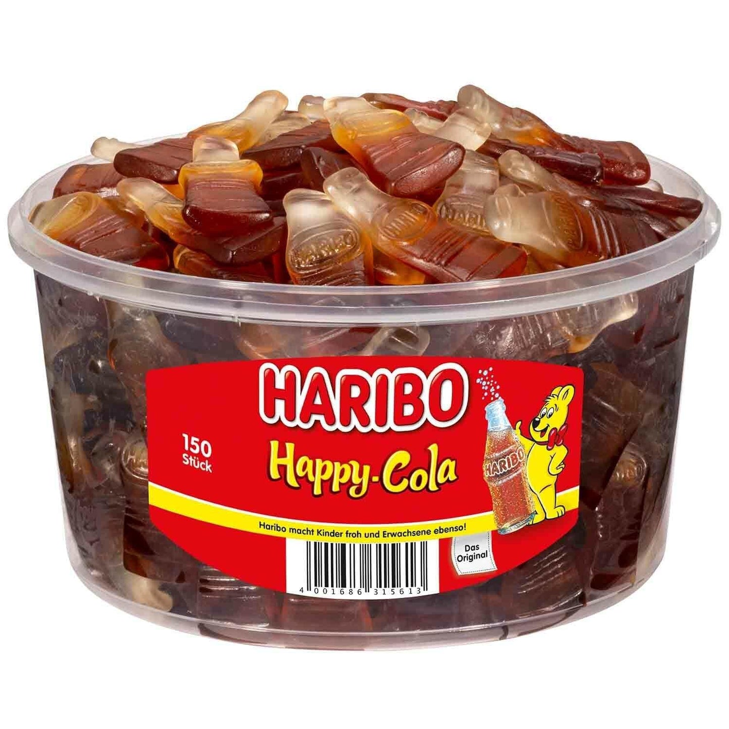 Haribo Happy-Cola- Fruchtgummi Dose 150 Stück