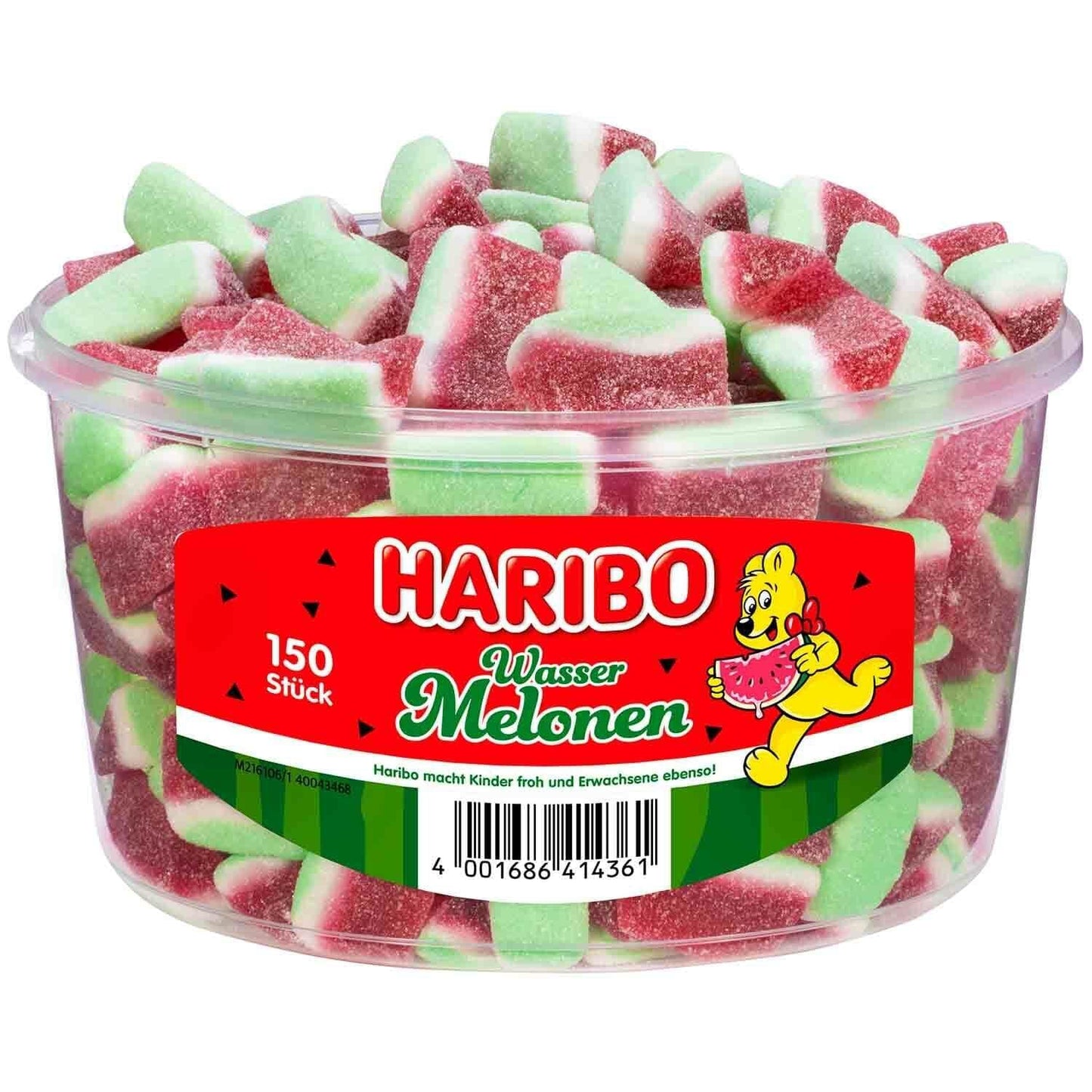 Haribo Wassermelonen Fruchtgummi - Schaumzucker 150 Stück