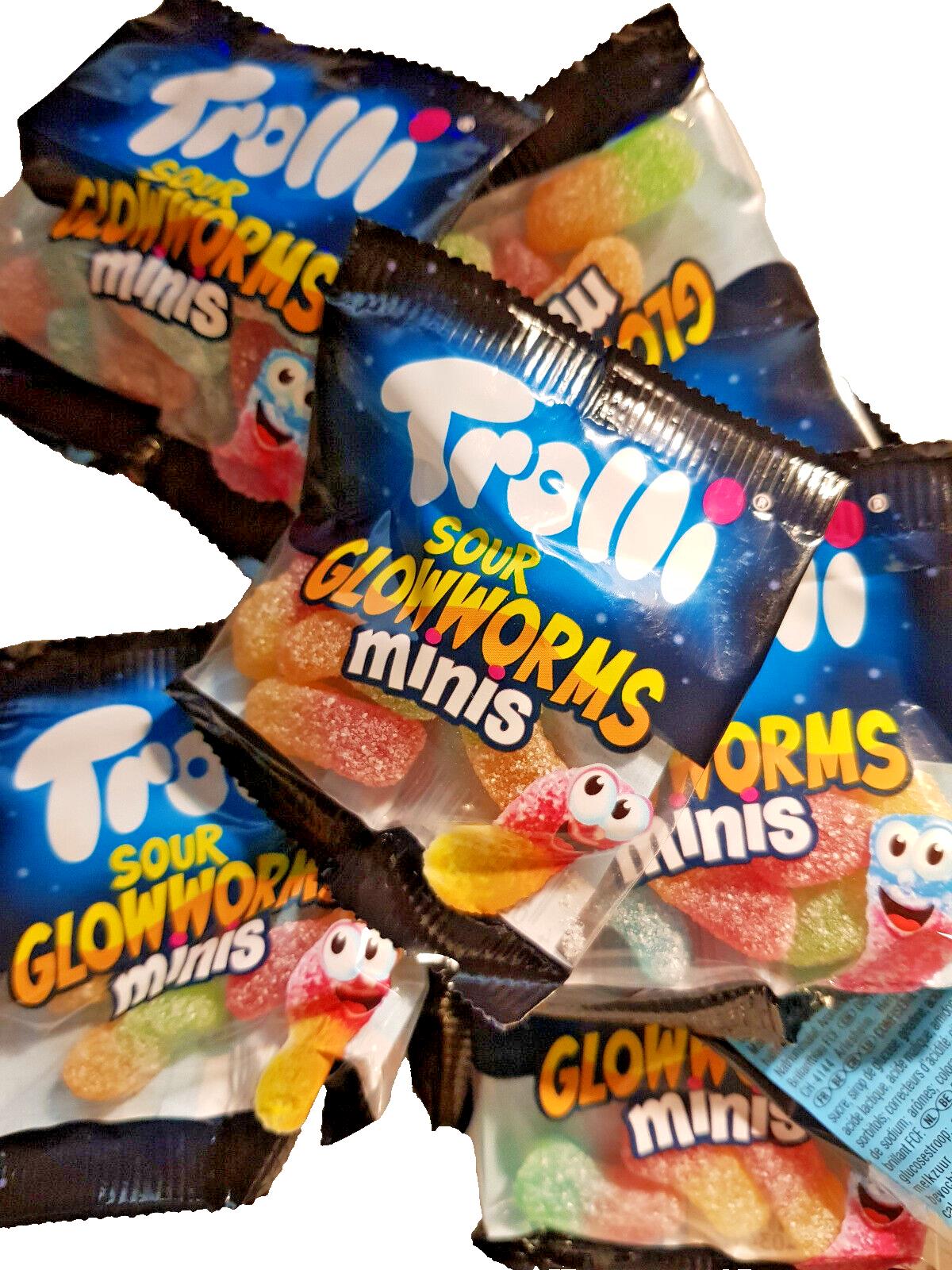 Trolli - Saure Glühwürmchen-Minibeutel-Wurfmaterial-Give Away-Karneval