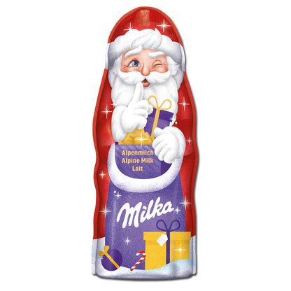 Milka Weihnachtsmann - Vollmilch Schokolade 24 Stück je 45 g