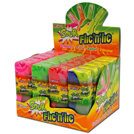 Flic n Lic Lutscher Sour, Lolly, 24 Stück