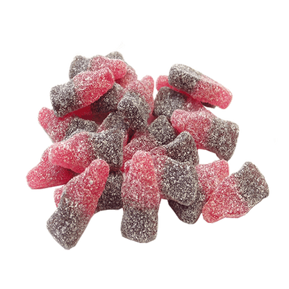 Saure Fruchtgummi-Cherry Colaflaschen 2 kg