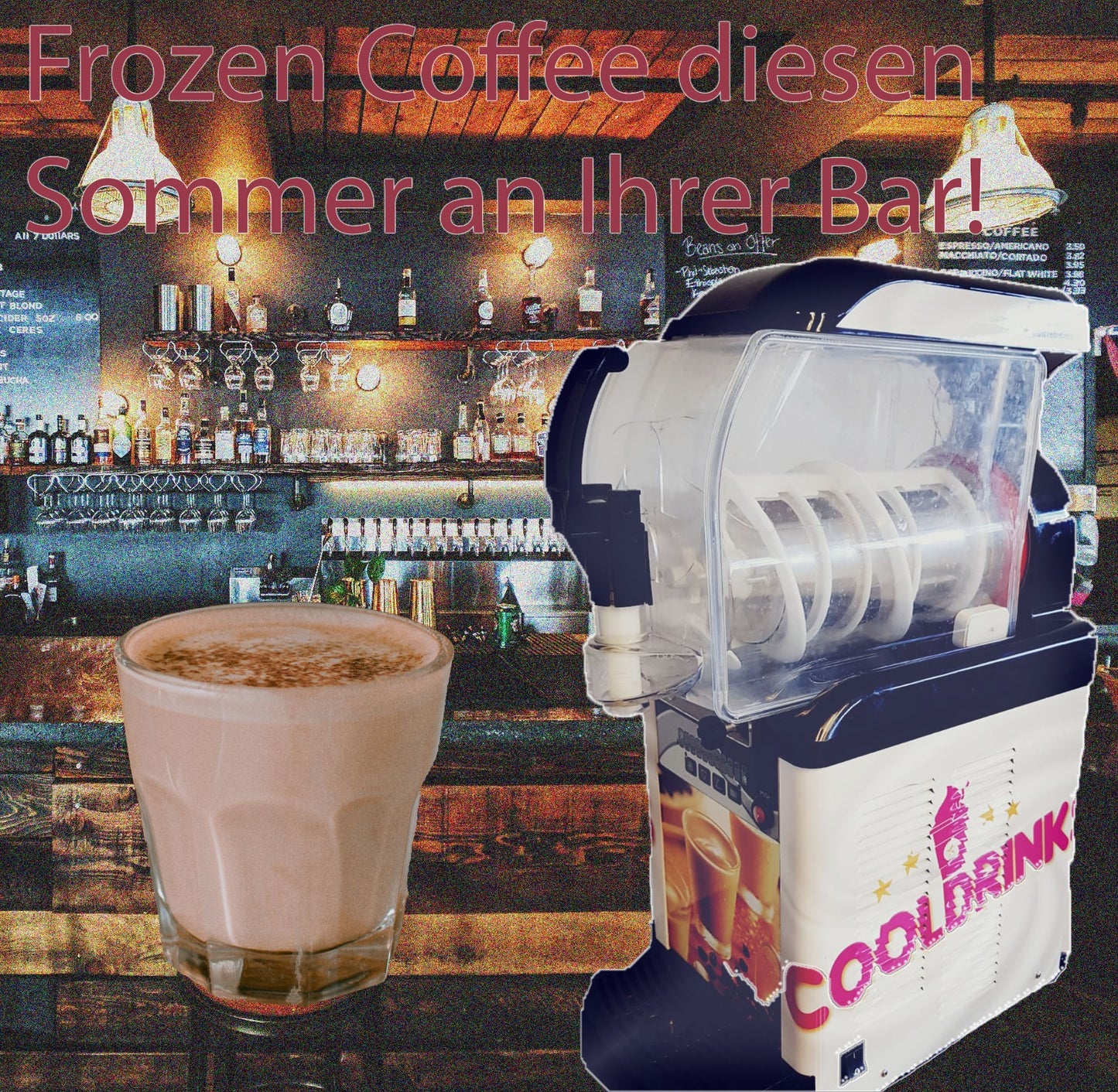 Frozen Caffe` Cream Pulver - 1000g Beutel