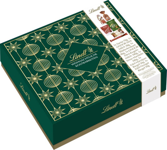 Lindt Weihnachtliche Kostbarkeiten 498g Box