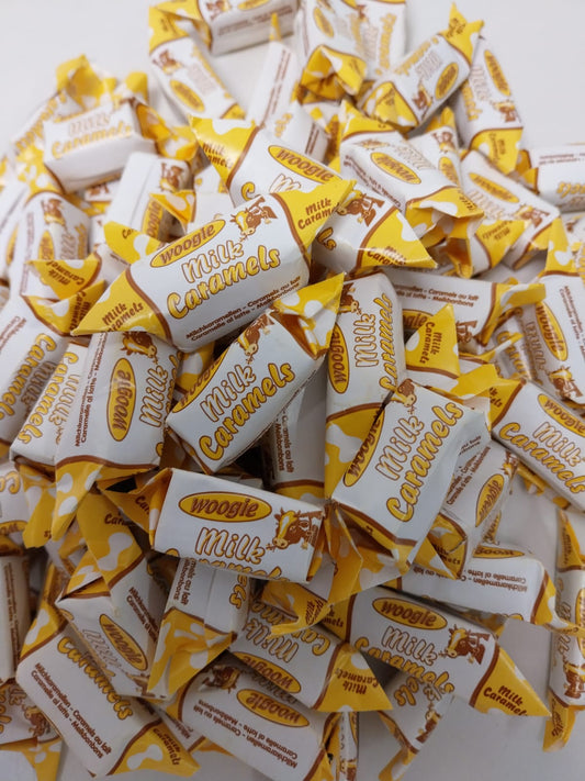 Woogie - Karamellbonbons Milk Caramels, Weichkaramell 3 kg