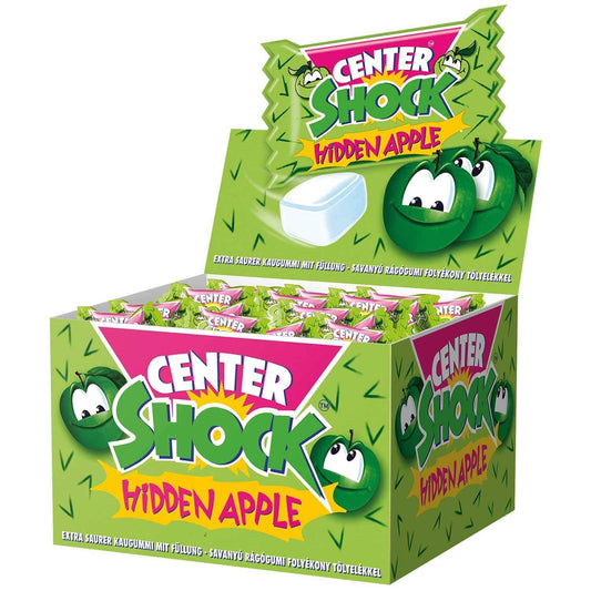 Center Shock  Hidden Apple - Extra sauer - Kaugummi - 100 Stück