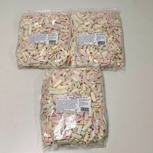 Sadex Brausestäbchen Classic Sparpaket - 3 kg Bruch – lecker