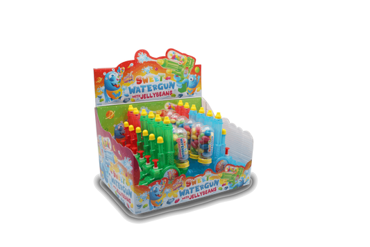 Sweet Watergun mit Jelly Beans, Wasserpistole 12 Stück a 20g