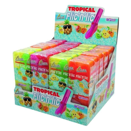 Toggo Flic n Lic Lutscher Tropical, Lolly, 24 Stück