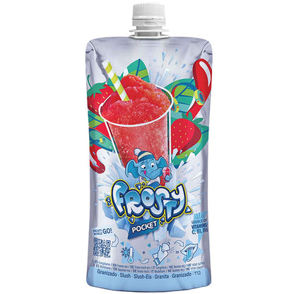 Frosty Pocket Slush - Strawberry - Erdbeere - 160ml