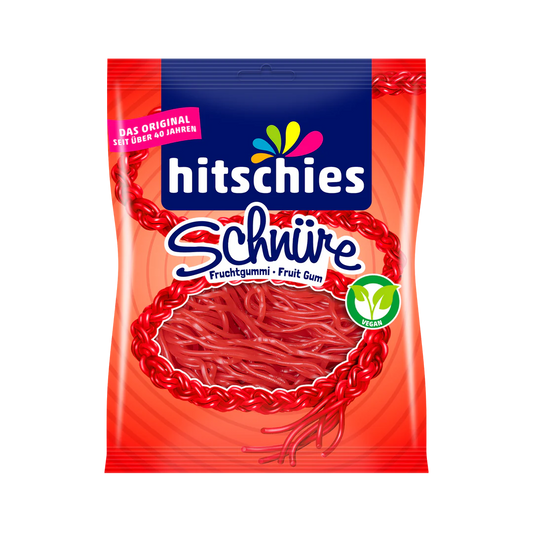 hitschies Schnüre Erdbeere  125g