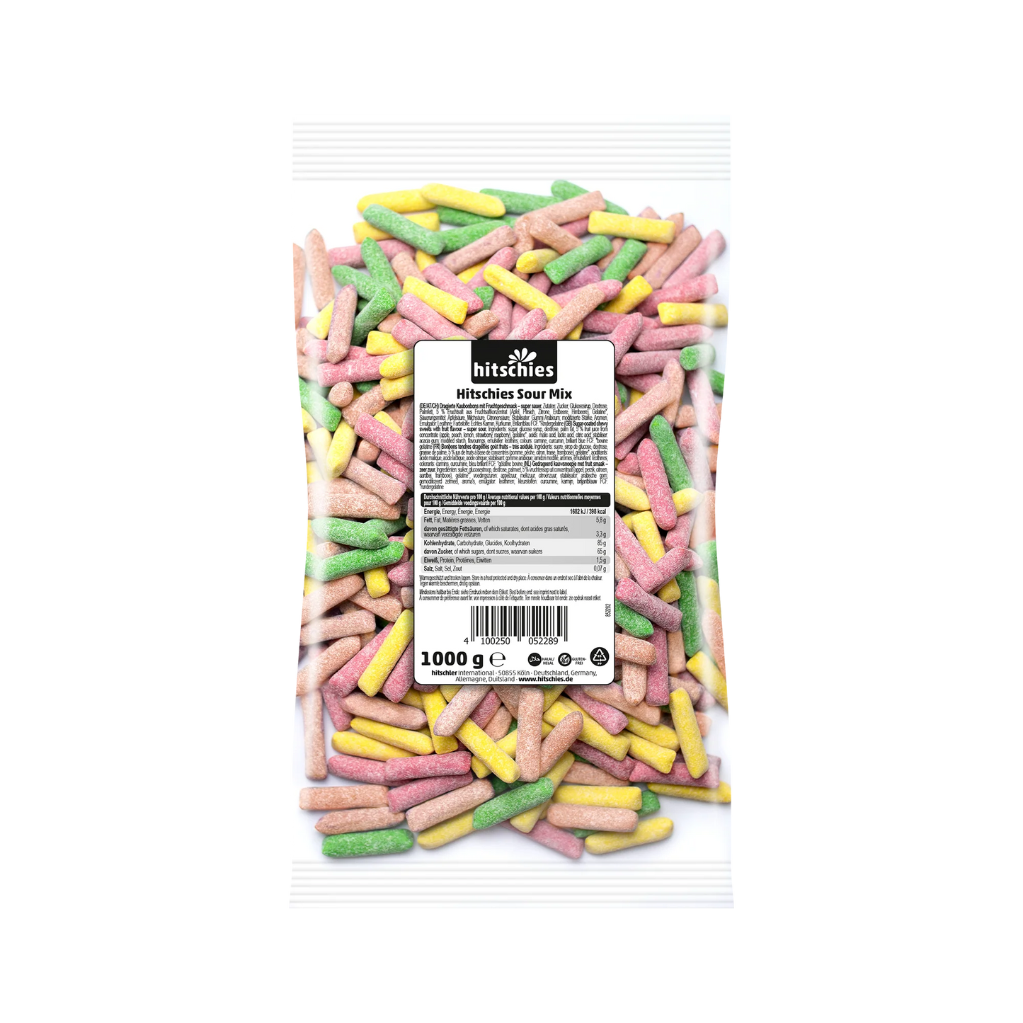 Hitschler Hitschies Kaubonbon Sauer Mix 1 Kg