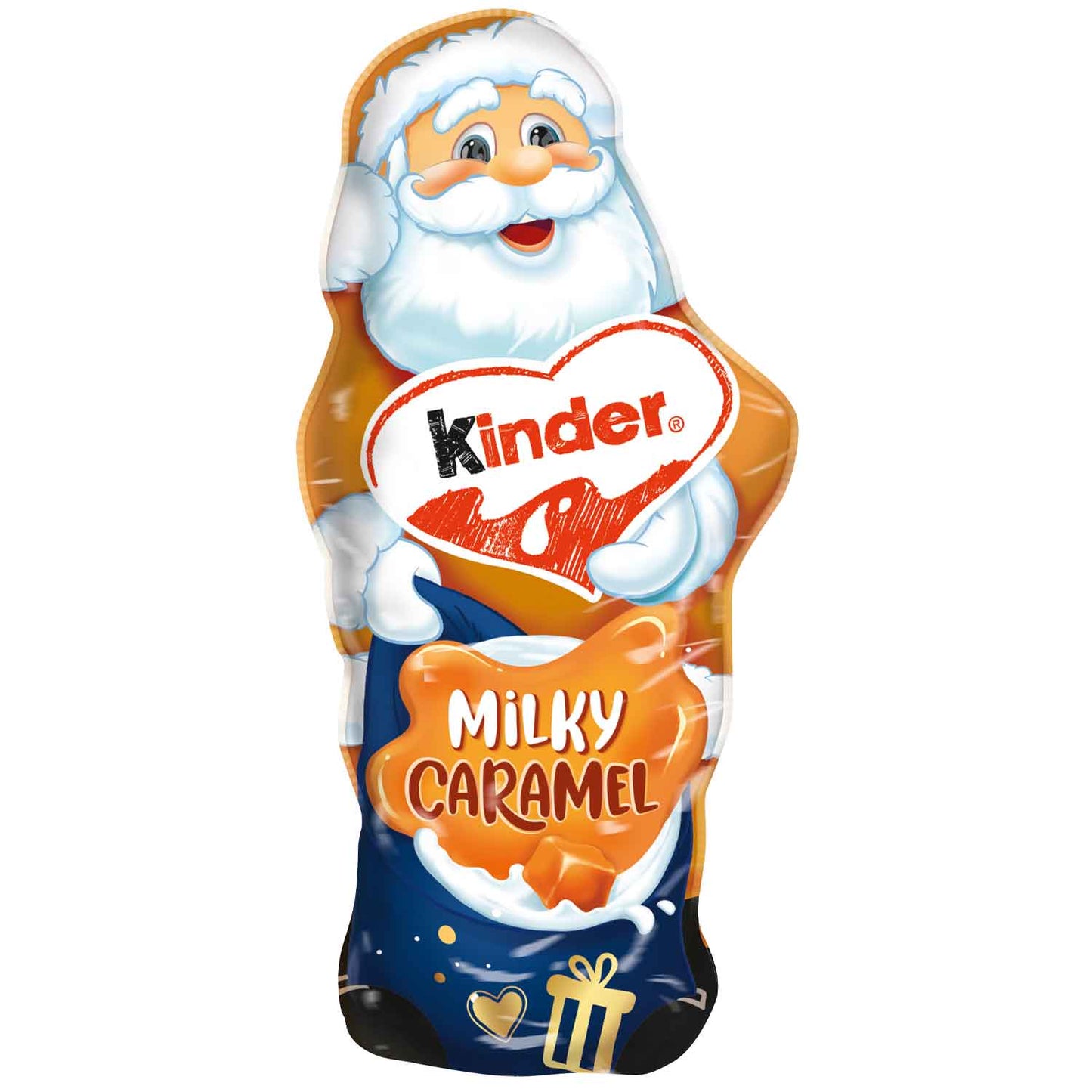 Kinder Schokolade Weihnachtsmann Milky Caramel 110g