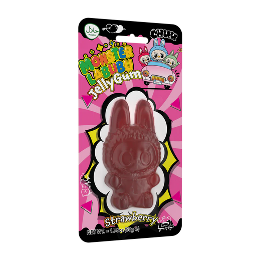 Labubu Jelly Gum Gummibärchen Erdbeere Geschmack 50g