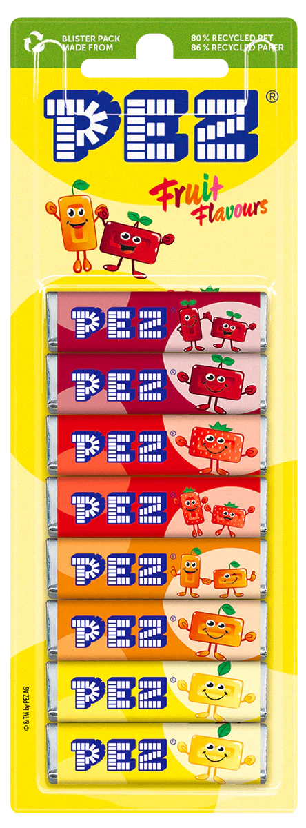 PEZ Bonbons Fruit Flavours