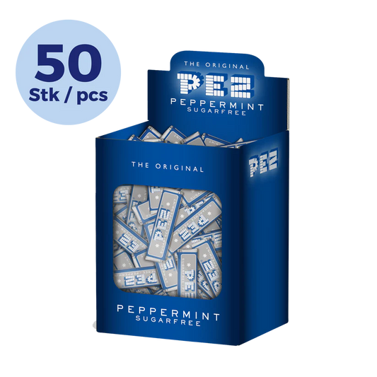 PEZ Bonbons PEZ Mint XXL Großpackung 50 Stück