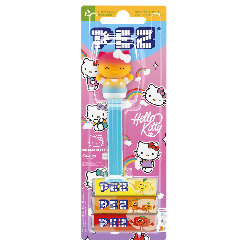 PEZ Spender Hello Kitty - Regenbogen-Kitty