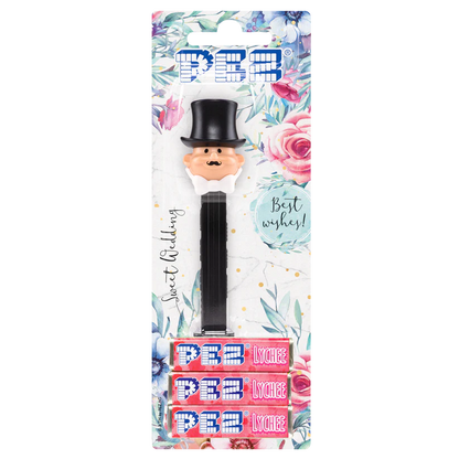 PEZ Spender Bräutigam mit Schnurrbart