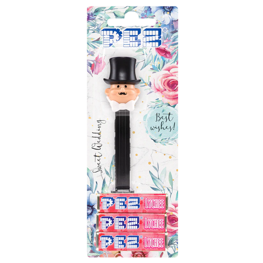 PEZ Spender Bräutigam mit Schnurrbart