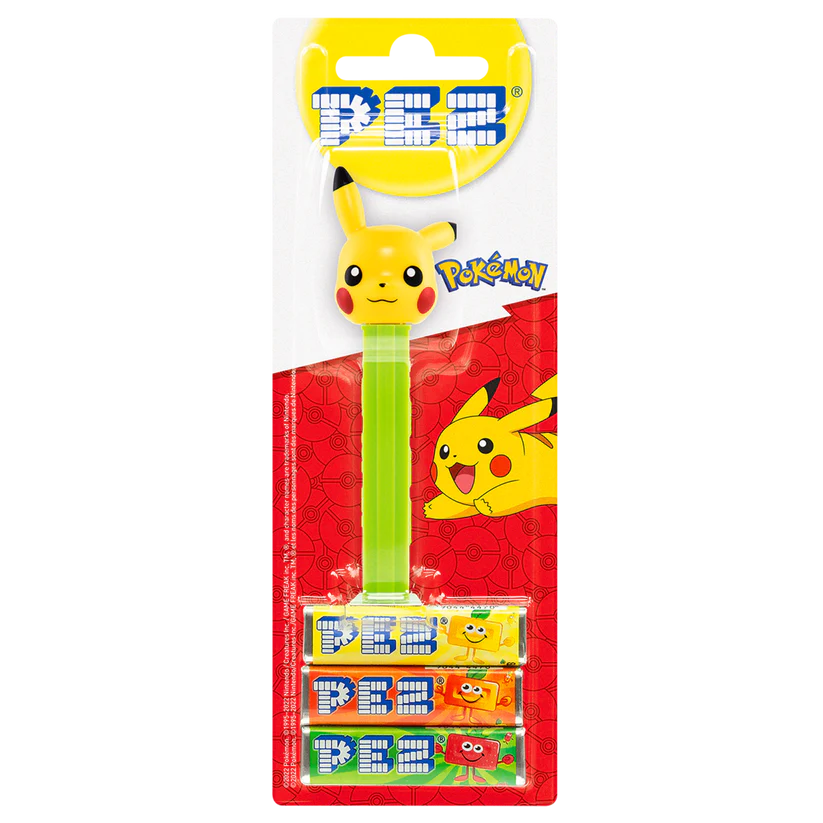 PEZ Spender Pokémon -  Pikachu grinsend