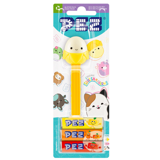 PEZ Spender Orginal Squishmallows   - Banane Junie