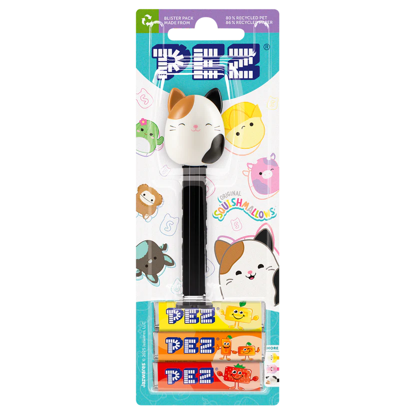 PEZ Spender Orginal Squishmallows  - Katze Cam