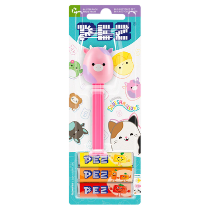 PEZ Spender Orginal Squishmallows  - Kuh Patty
