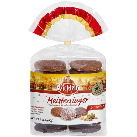 Wicklein Meistersinger Lebkuchen 3fach 600g